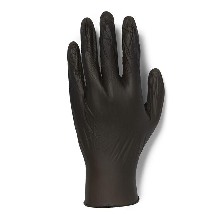 Salon Care Black Vinyl GlovesExtra Large