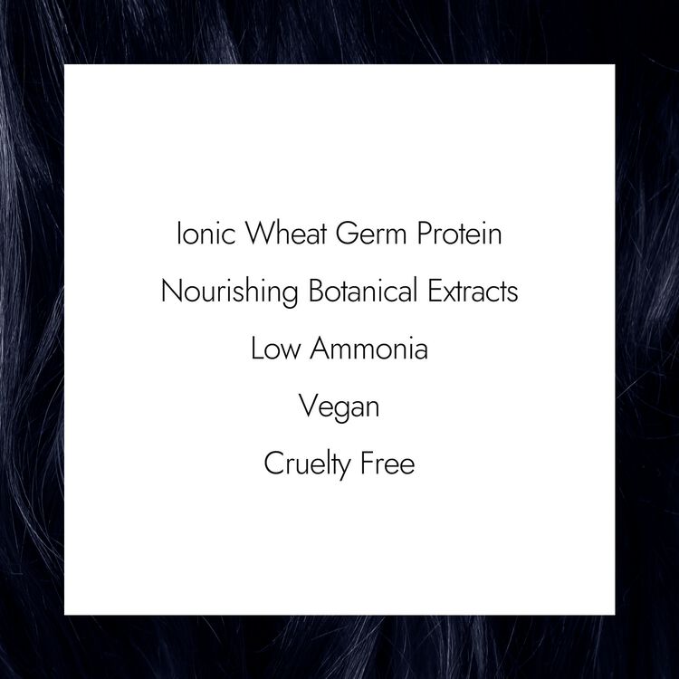 Midnight Blue Black Permanent Creme Hair Color