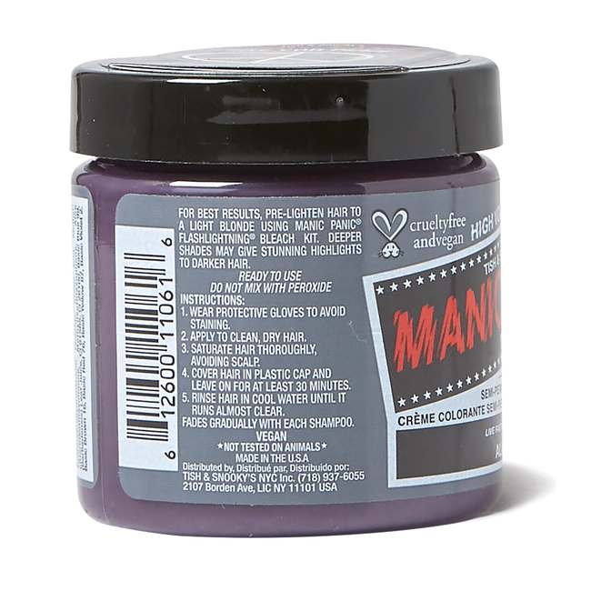 Manic Panic Alien Grey Semi Permanent Hair Color Sally Beauty