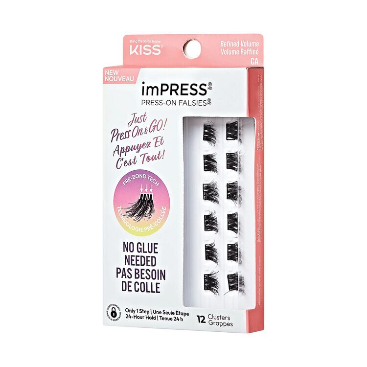 imPRESS Press on Falsies - Refined Volume Cluster Lashes