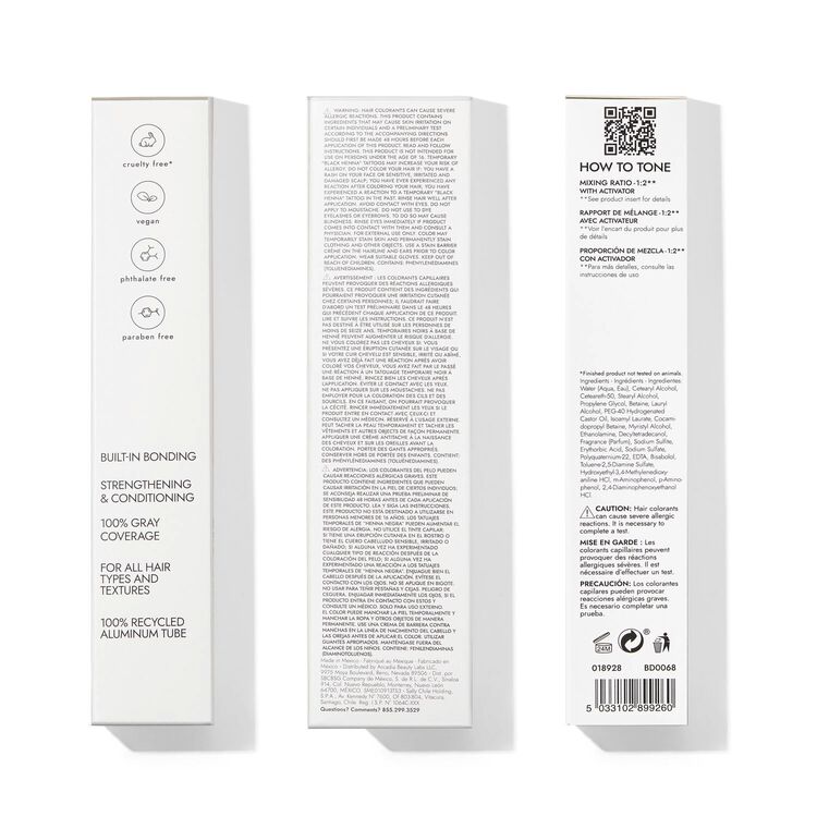 Champagne Bonding Toner Demi-Permanent Hair Color