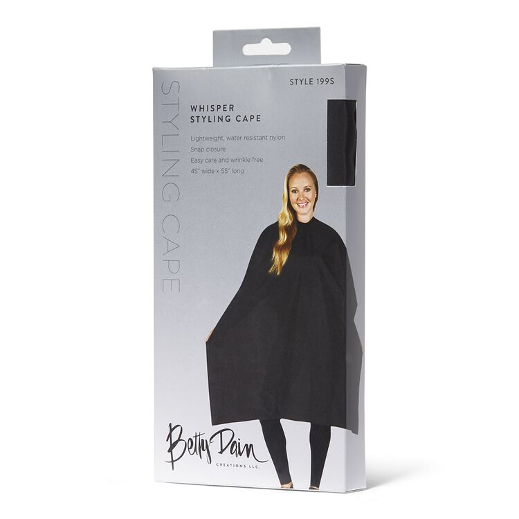 Black Whisper Styling Cape