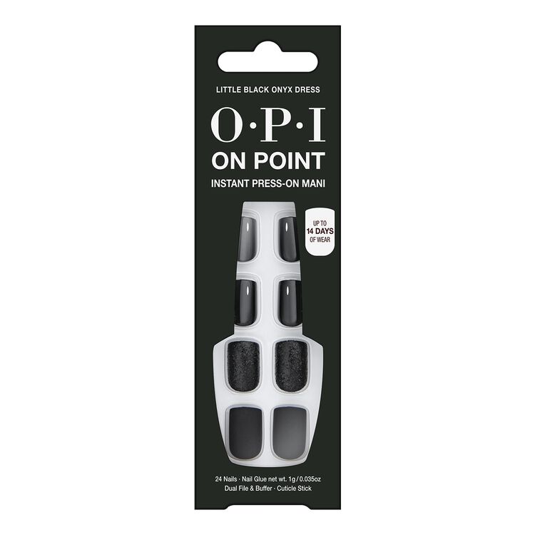 OPI Little Black Onyx® Dress Press-On Nails