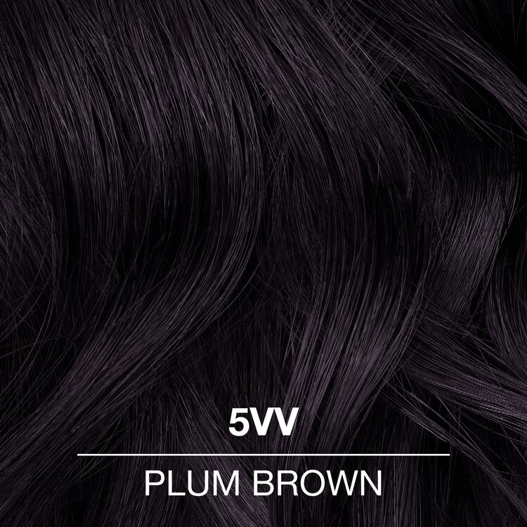 5VV Plum Brown Demi Permanent Cream Hair Color