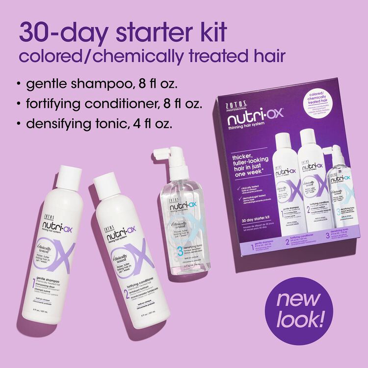 Thinning Hair System 30-Day Starter Kit for Colored/Chemically-Treated Hair