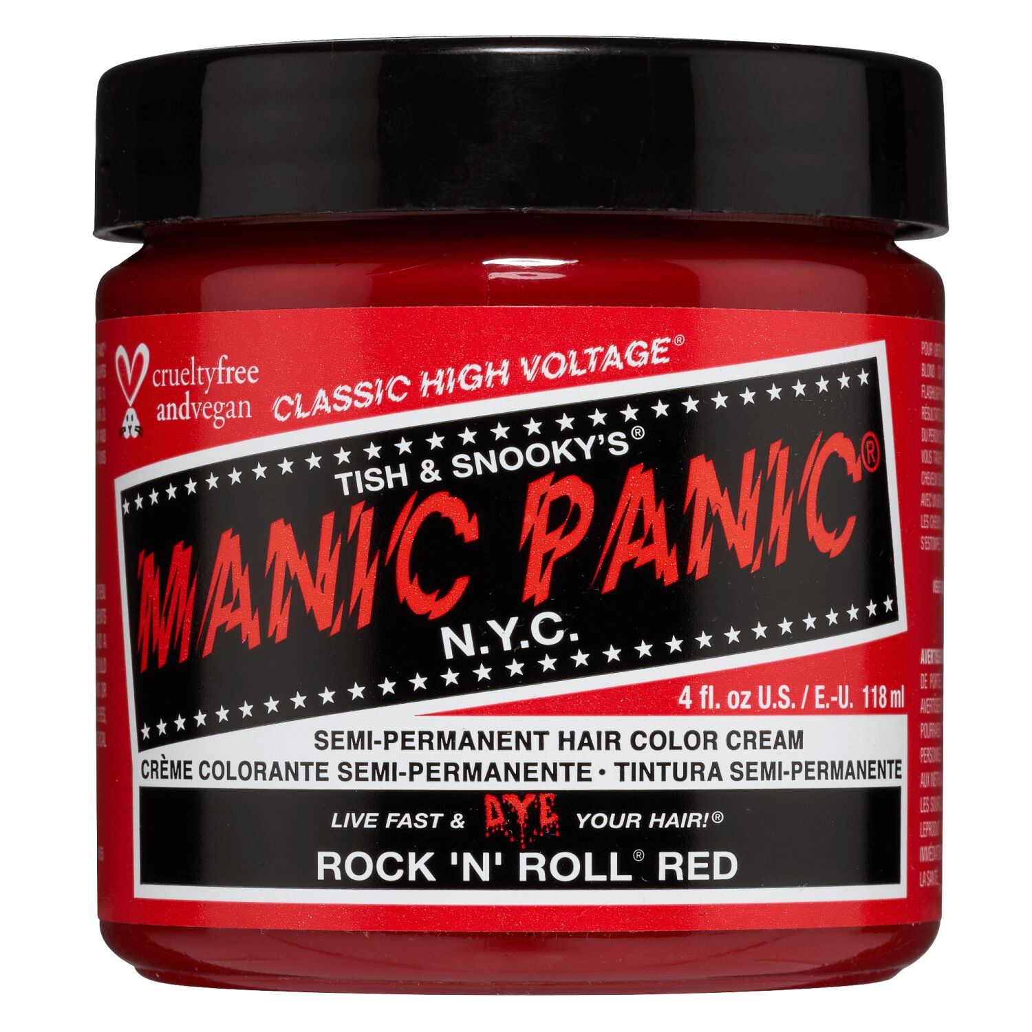 Rock N Roll Red Manic Panic SemiPermanent Hair Color Sally Beauty