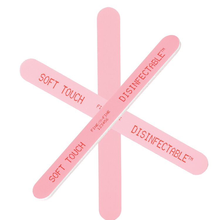 Soft Touch Pink Nail File Fine/X Fine 280/320