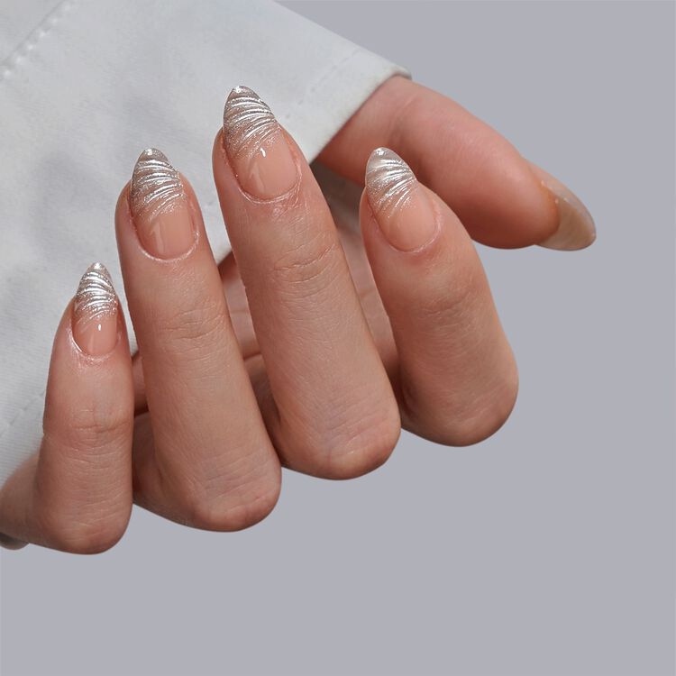 XCOATPRESS Press On Nails Short Almond - Exquiste