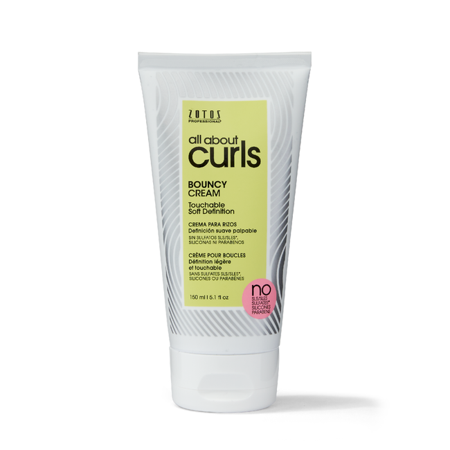 Zotos All About Curls Bouncy Cream Style Shape Styling Product Textured Hair Sally Beauty