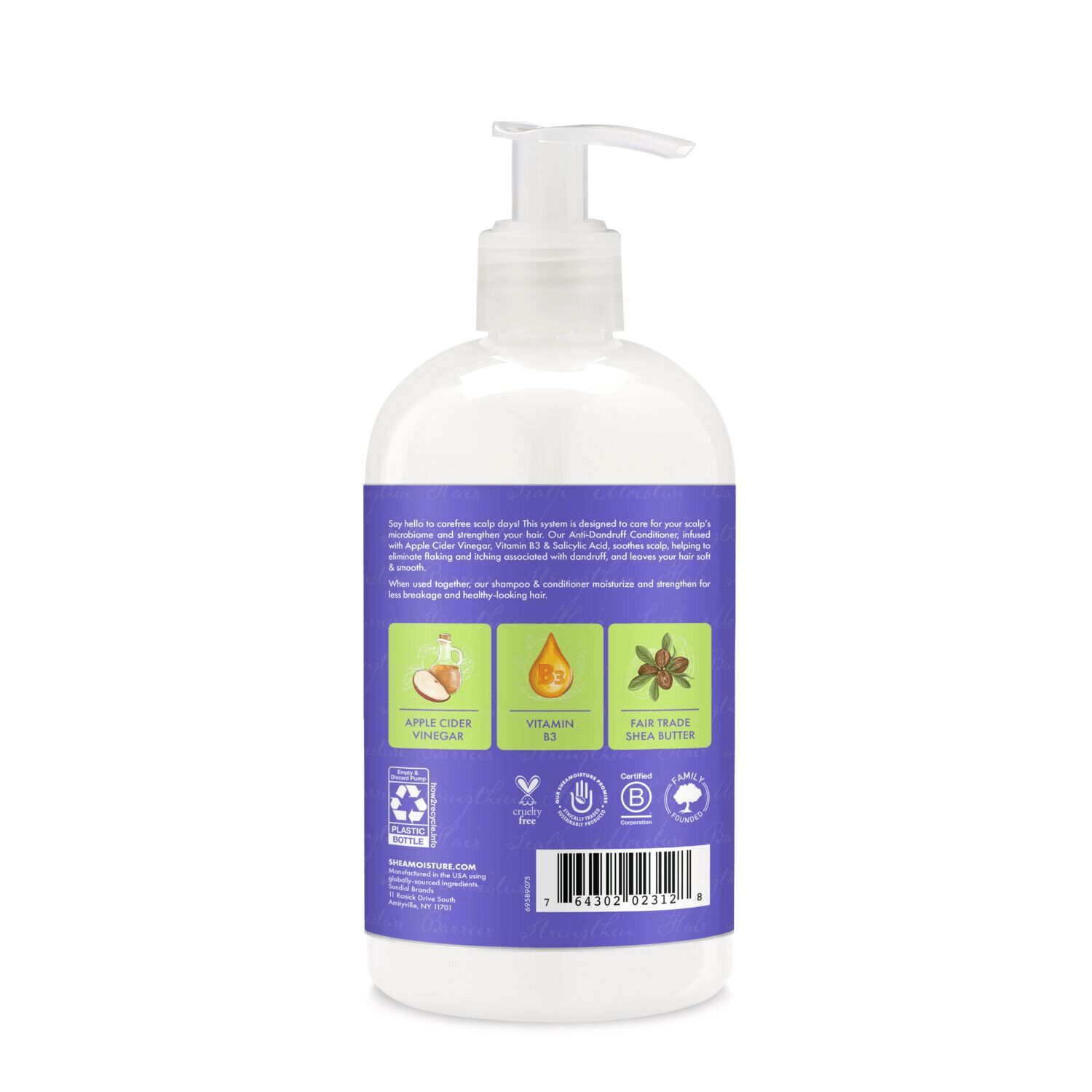SheaMoisture AntiDandruff Conditioner Apple Cider Vinegar Collection