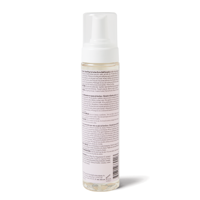 KeraCare Foam WrapSet Lotion Styling Product Textured Hair Sally