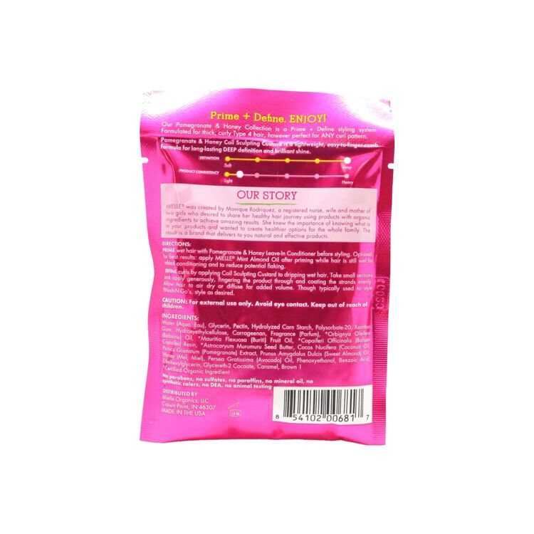 Pomegranate & Honey Coil Sculpting Custard Packette 1.75 Oz