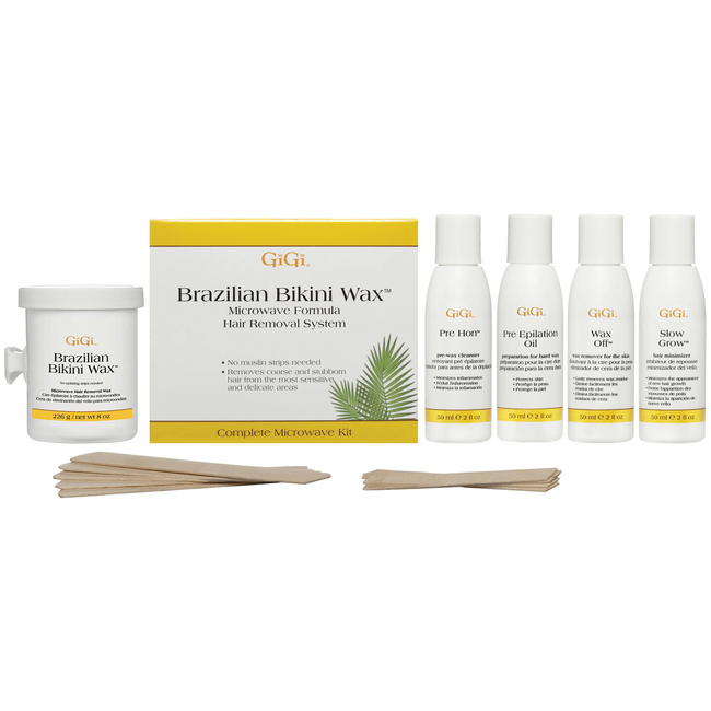 GiGi Brazilian Bikini Hard Wax Kit