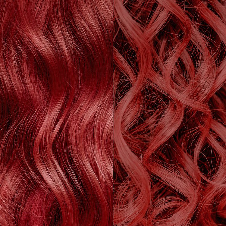 Ammonia-Free Permanent Hair Color Medium Cherry Red Blonde 7IR