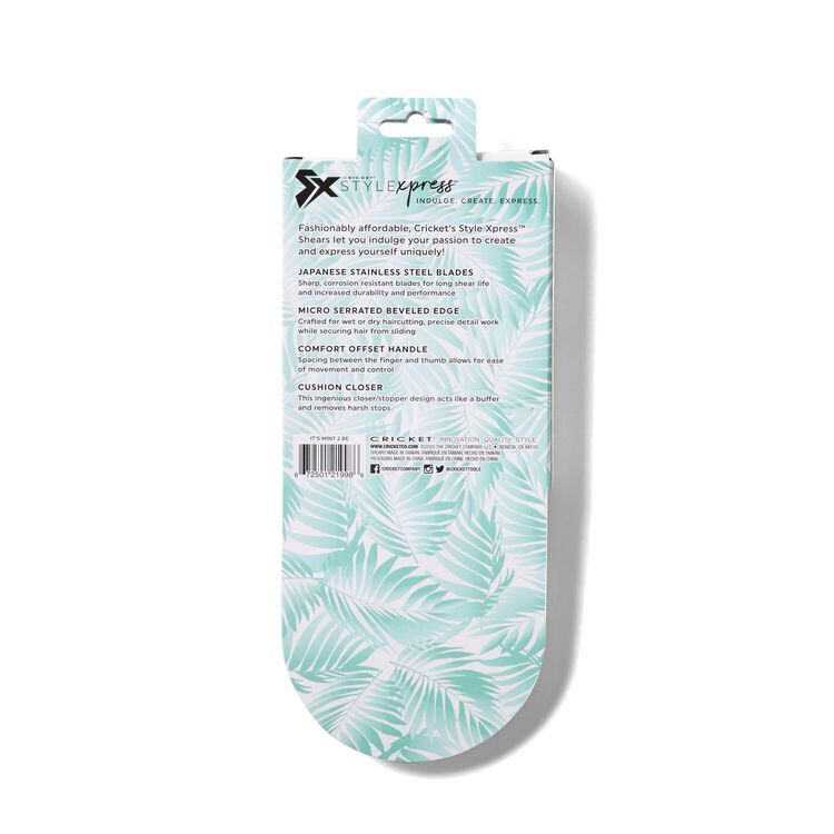 SX Style Xpress It's Mint to Be Shears 5.75"