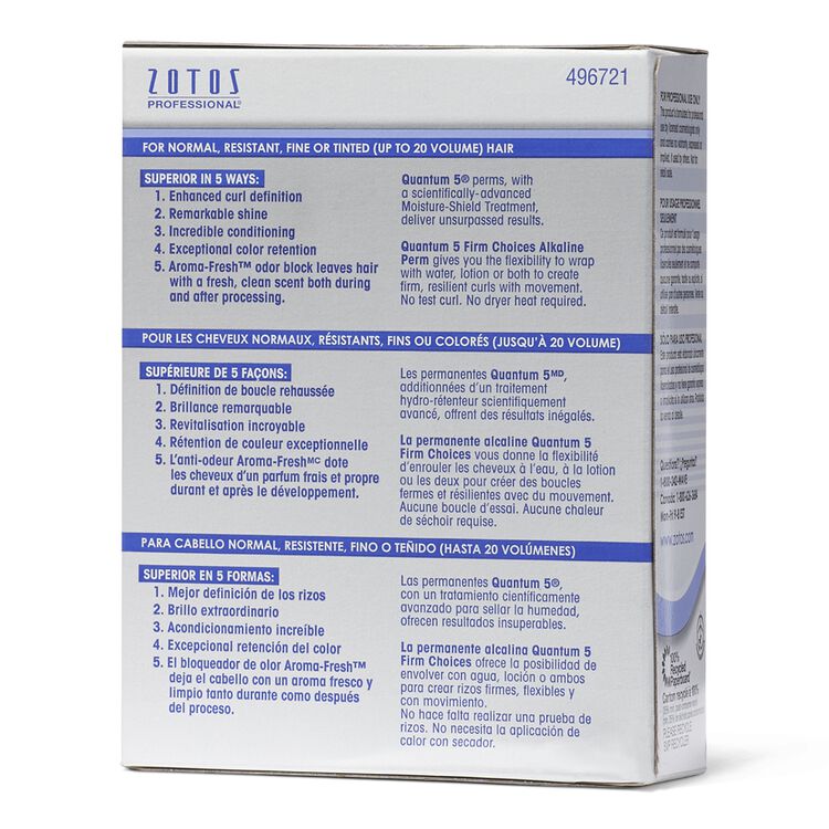 Quantum 5 Firm Choices Alkaline Perm