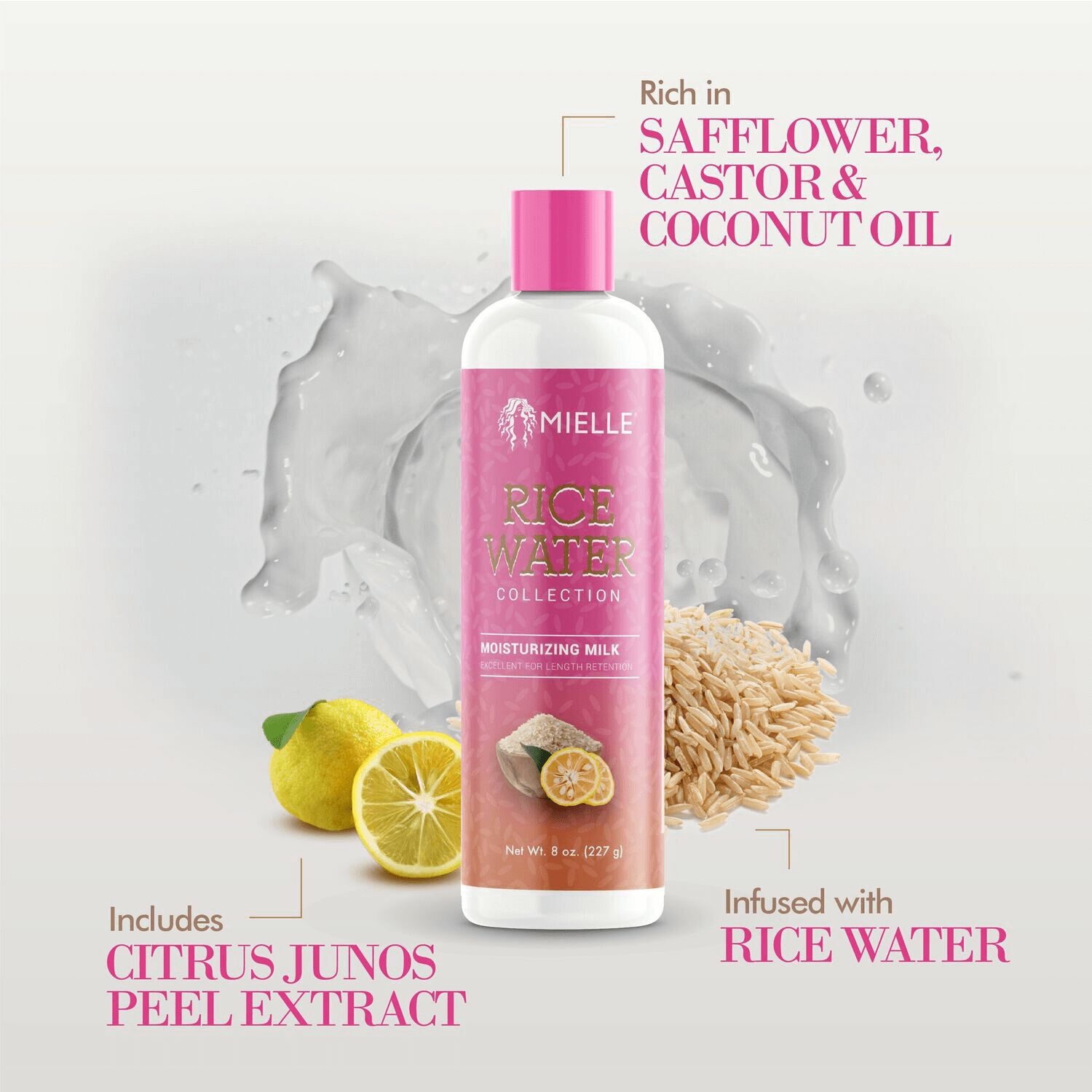 Mielle Organics Rice Water Milk Creams & Lotions Sally Beauty