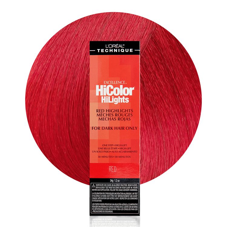 HiColor Red HiLights Red Permanent Creme Hair Color