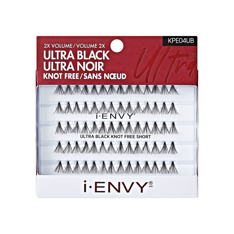 i-Envy Ultra Black Knot Free Short Lashes