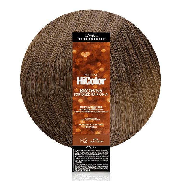 Light Cool Brown Permanent Creme Hair Color