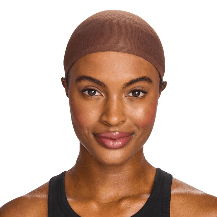 Brown Stocking Wig Cap