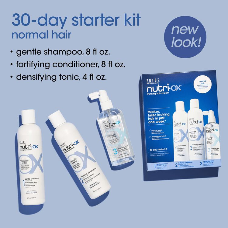 Thinning Hair System 30-Day Starter Kit for Normal Hair