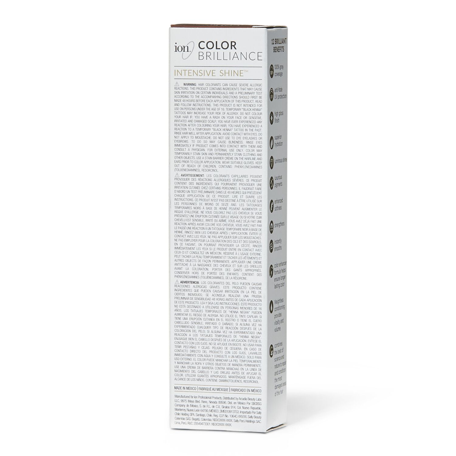 Ion Brilliant 12 Intense Neutrals 2NN Darkest Intense Brown Permanent