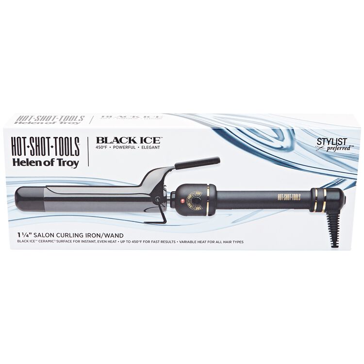Hot Shot Tools Black Ice Curling Iron