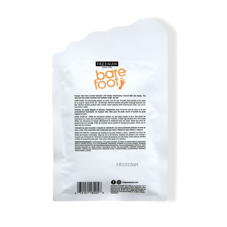 Coconut Milk Honey Foot Mask