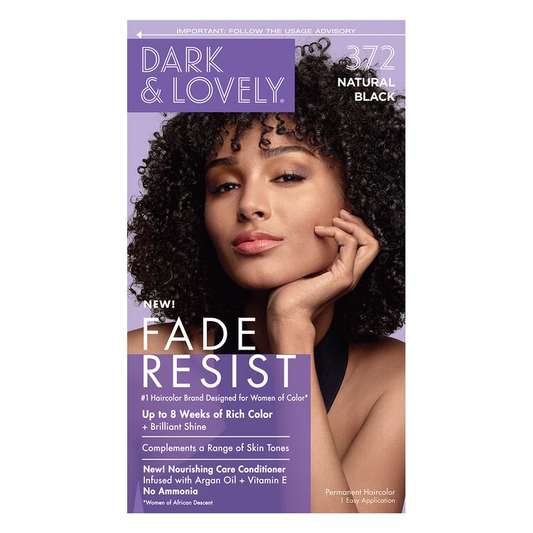 Fade Resistant Natural Black Permanent Hair Color by Dark & Lovely |  Permanent Hair Color | Sally Beauty