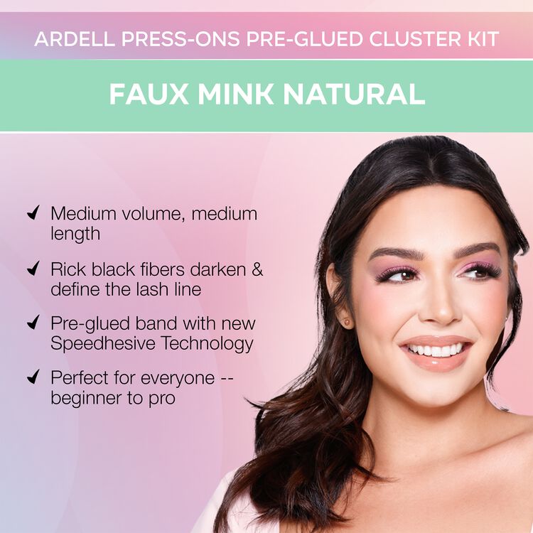 Press On Fauxmink Natural 60 pc