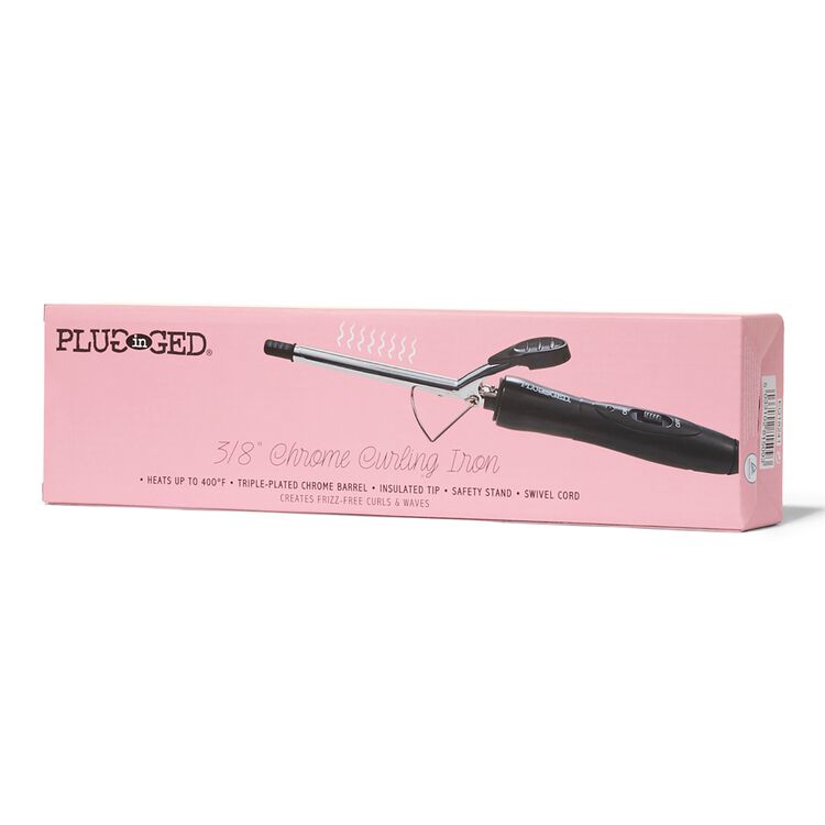 HeatMaster Chrome 3/8 Inch Curling Iron