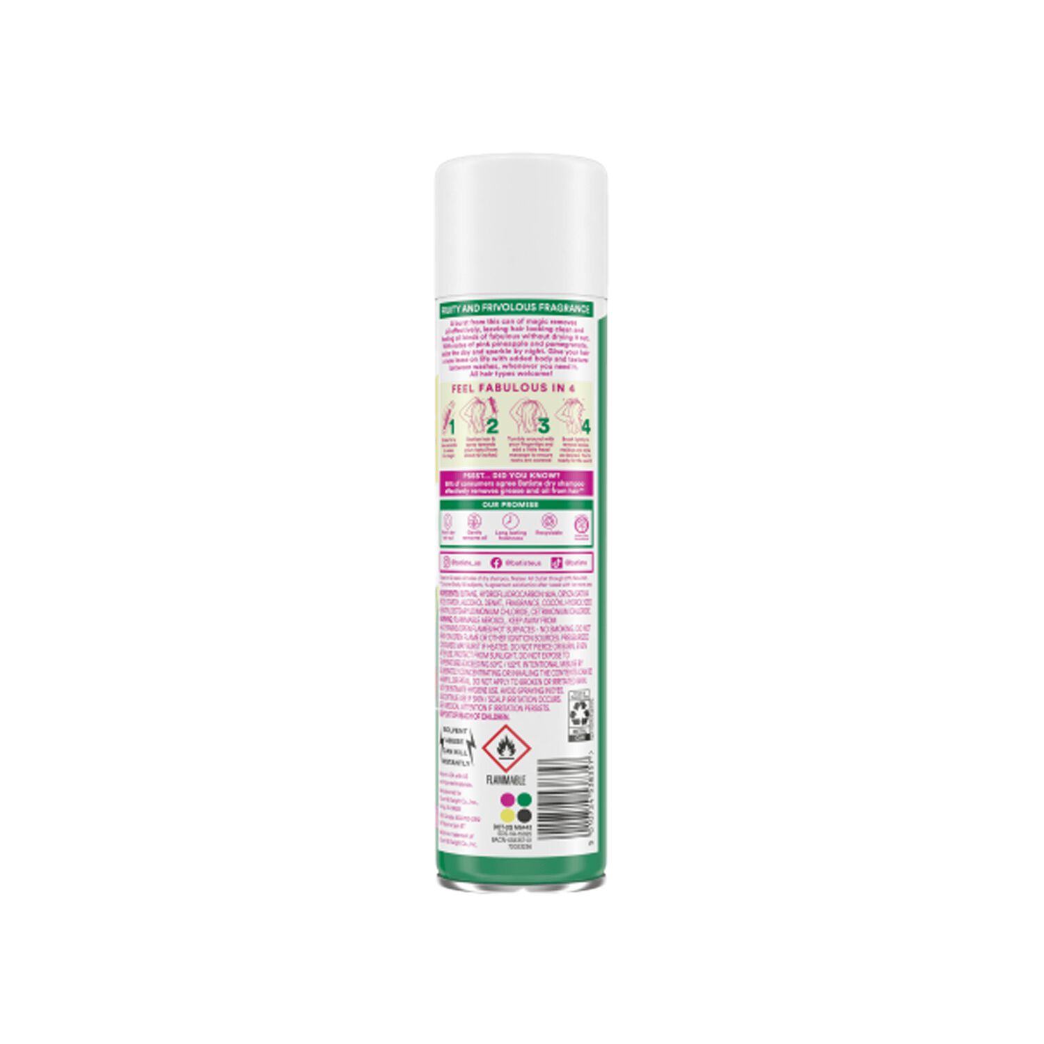 Batiste Pink Pineapple Dry Shampoo Dry Shampoo Sally Beauty