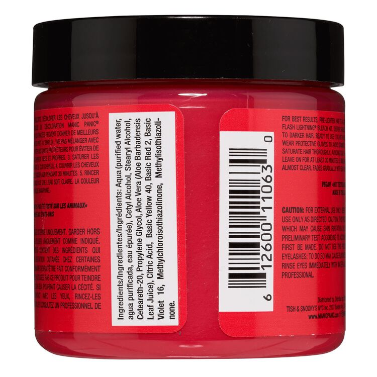 Electric Watermelon Semi Permanent Cream Hair Color