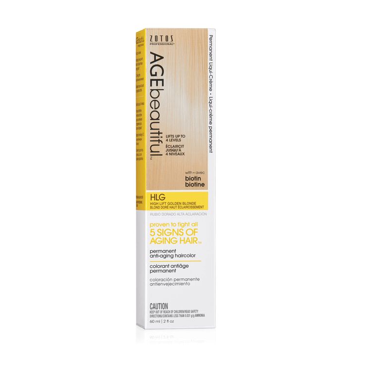 High Lift Golden Blonde Permanent Liqui-Creme Hair Color