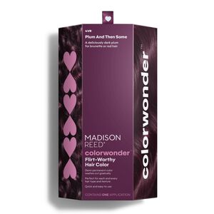 ColorWonder Demi-Permanent Hair Color Kit 4VR Plum and Then Some