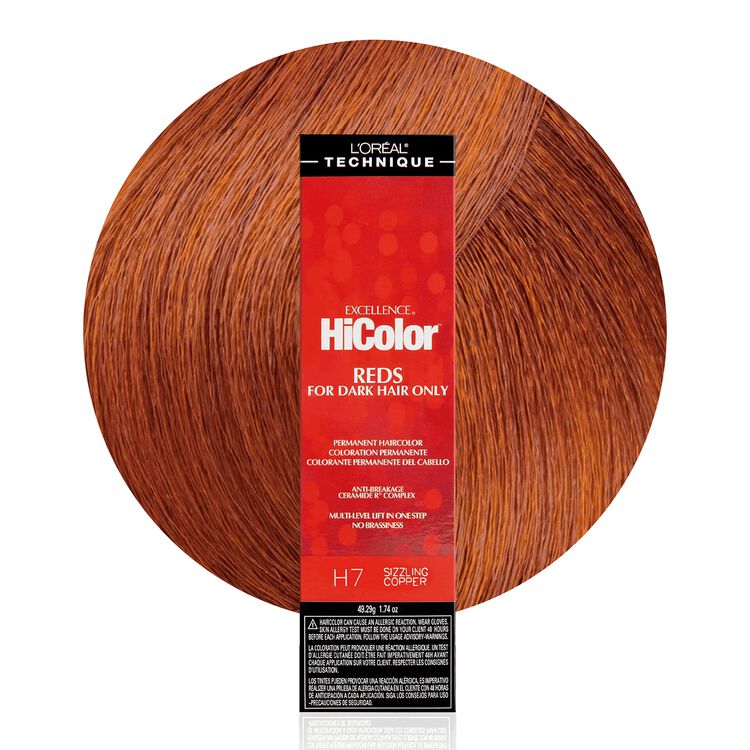 Sizzling Copper Permanent Creme Hair Color