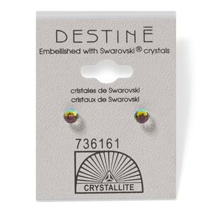 Destine VM Faceted Ball Crystal Earring