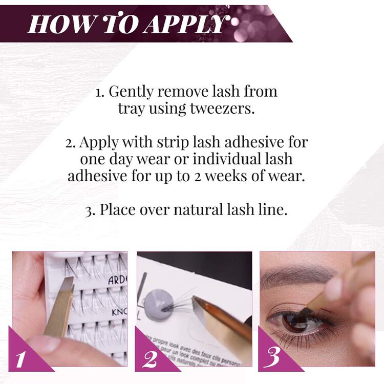 Double Individual Short Lashes