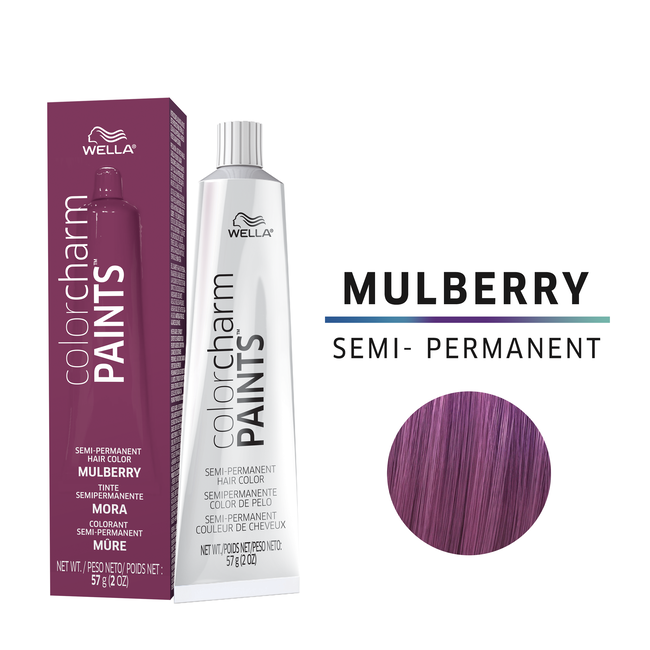 Wella Paints Mulberry Semi Permanent Hair Color Semi
