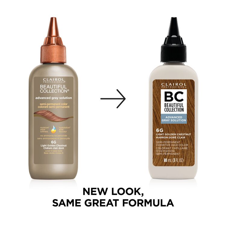 6G Light Golden Chestnut Semi Permanent Hair Color