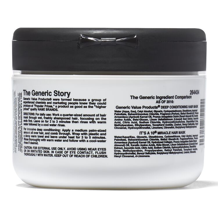 Deep Conditioning Hair Mask Compare To Its A 10 Miracle Hair Mask