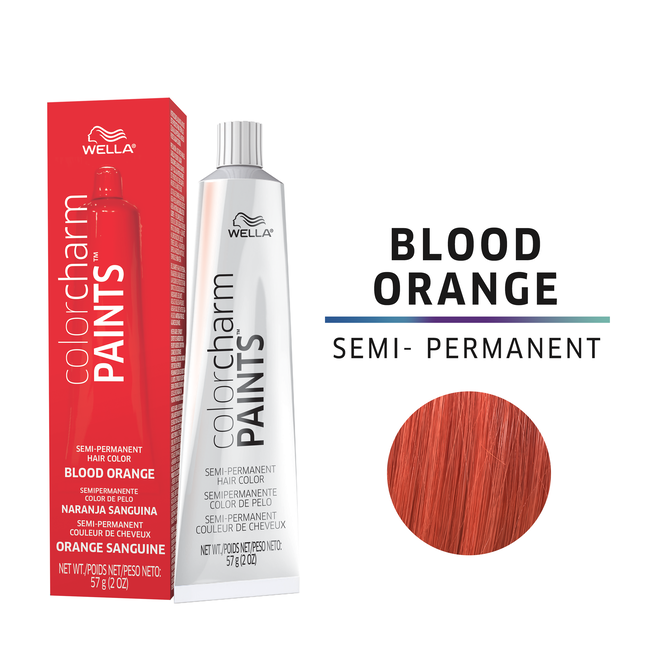 Wella Color Charm Paints Blood Orange Semi Permanent Hair ...