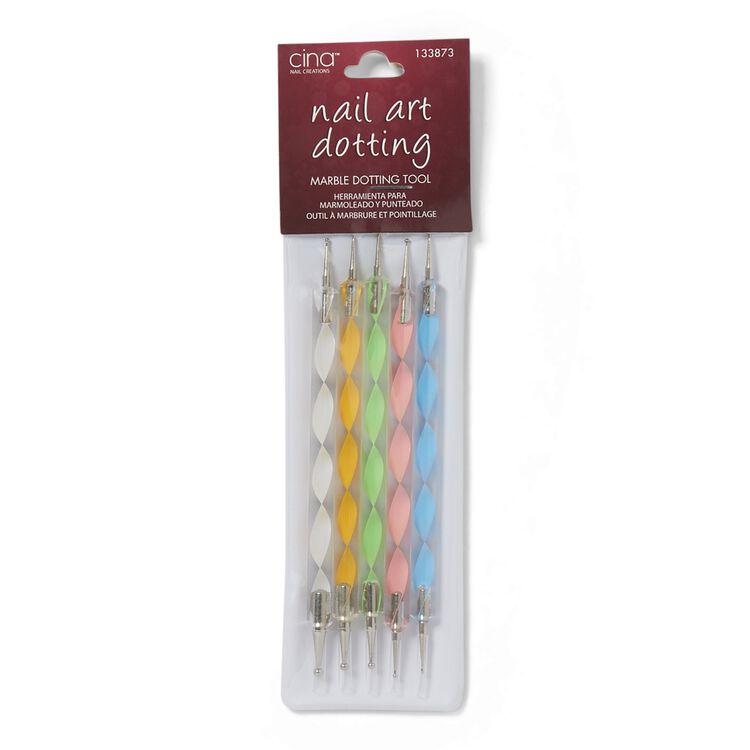 Nail Dotting Tools 2-way 5pcs Set For Nail Design — NSI Australia