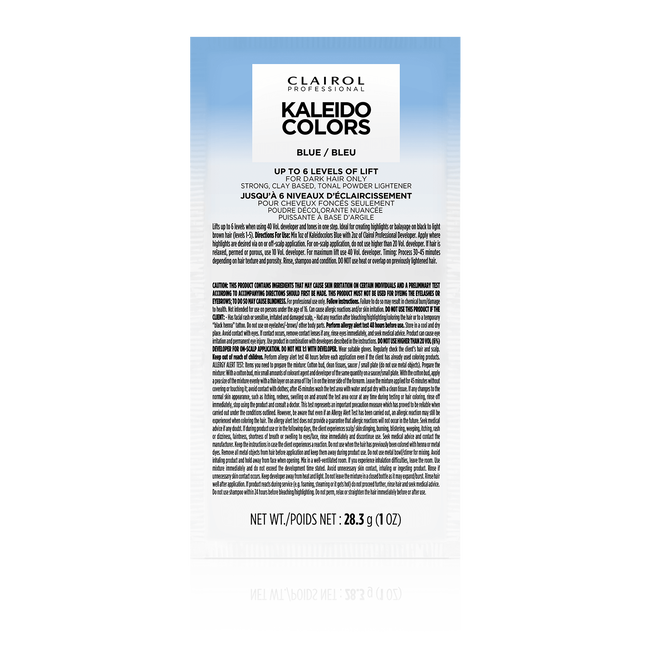 Kaleidocolors Blue Powder Lightener Packette By Clairol Professional Lightener Sally Beauty