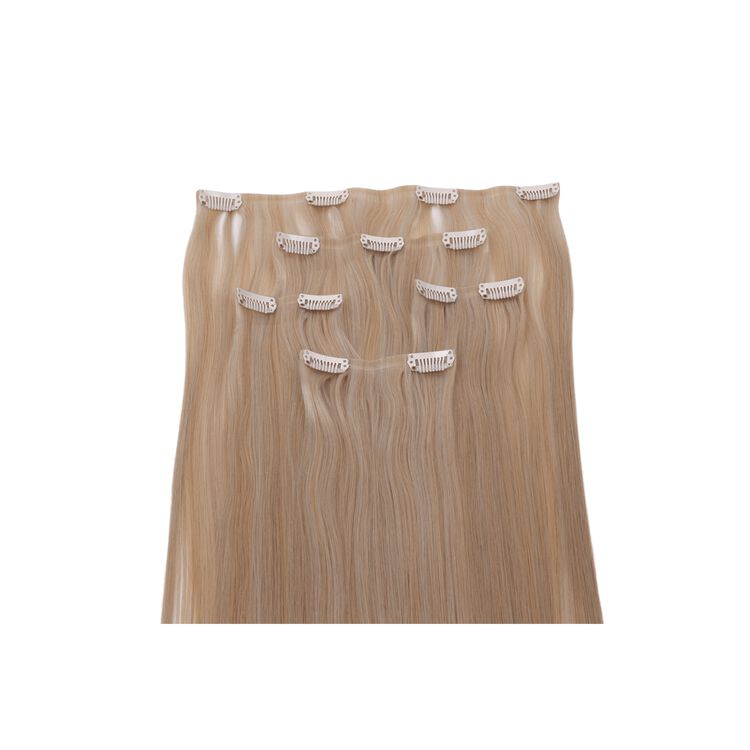 Barely Xtensions Ultra Seamless Clip In 27/613 Blonde Frost Remy Hair
