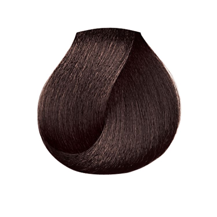 4.4 Dark Coppery Brown Permanent Creme Hair Color