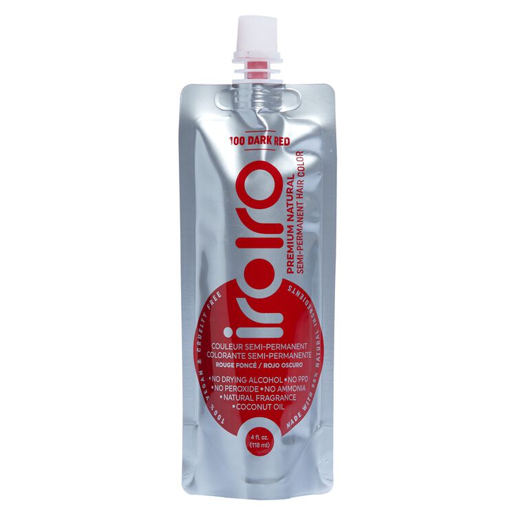 iroiro 100 Dark Red Premium Natural Semi Permanent Hair Color Semi Permanent Hair Color