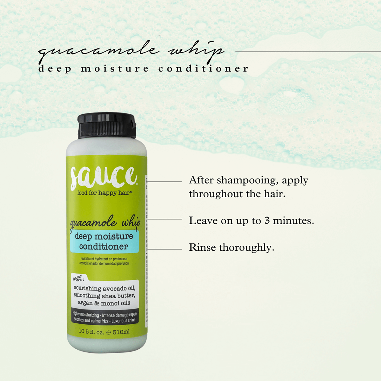 Sauce Beauty Guacamole Whip Conditioner - Thumbnail 5