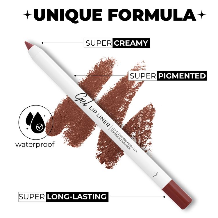 Long Lasting Gel Lip Liner Burnt Ocher